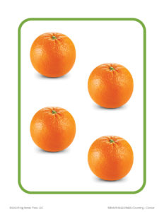 four oranges