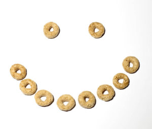 cereal smiley face