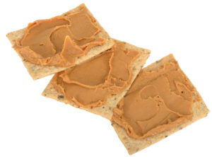 peanut butter and crackers