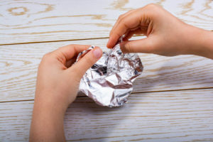 using foil to make a boat