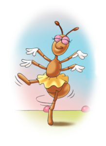 dancing ant