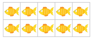 fish in a ten count frame
