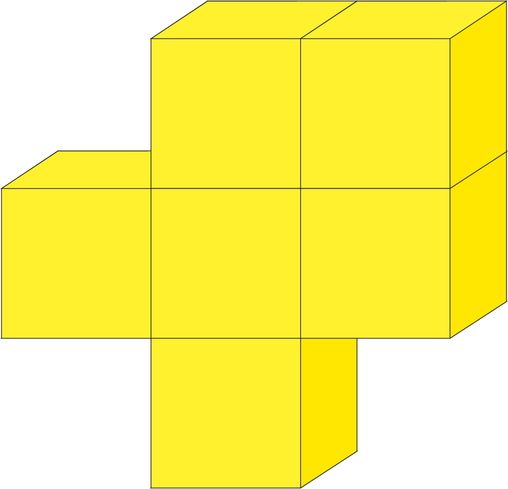 six-cube design